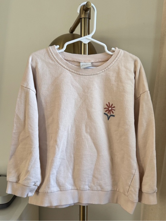 Other - Antebies Organic Cotton Yaz Buketi Flower Sweatshirt Cream | 7-8 Year old